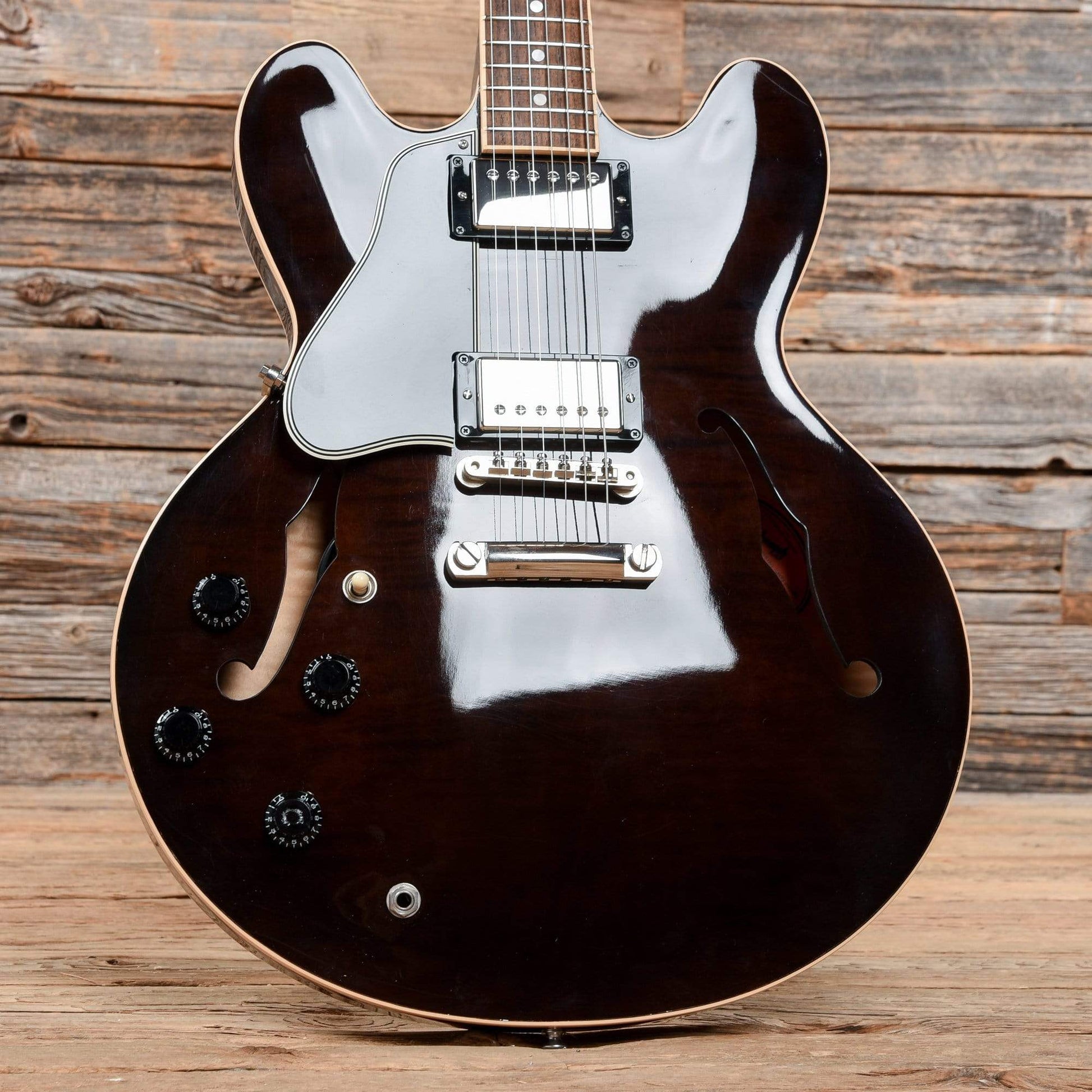 Gibson Memphis ES-335 Walnut 2007 LEFTY Electric Guitars / Semi-Hollow