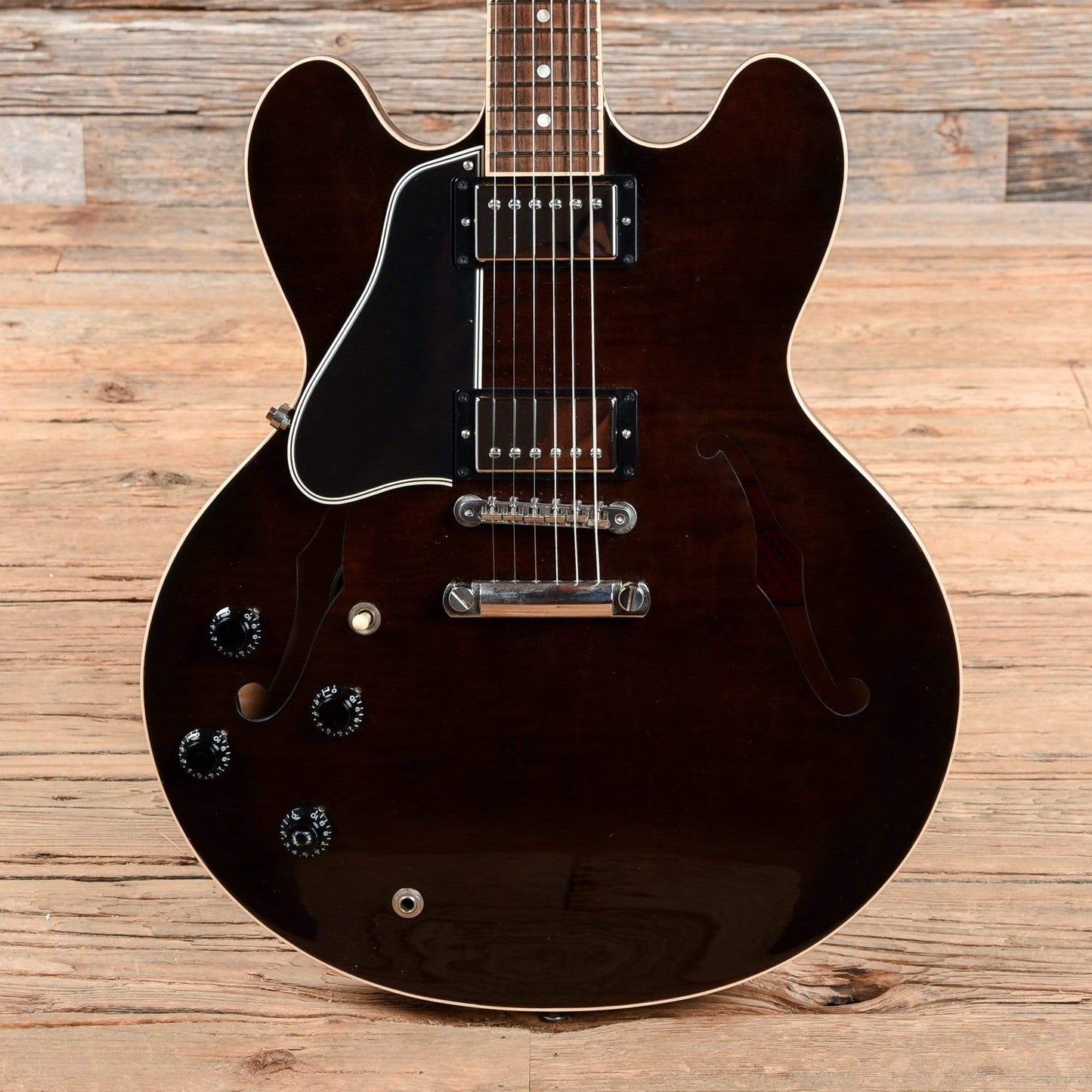 Gibson Memphis ES-335 Walnut 2007 LEFTY Electric Guitars / Semi-Hollow