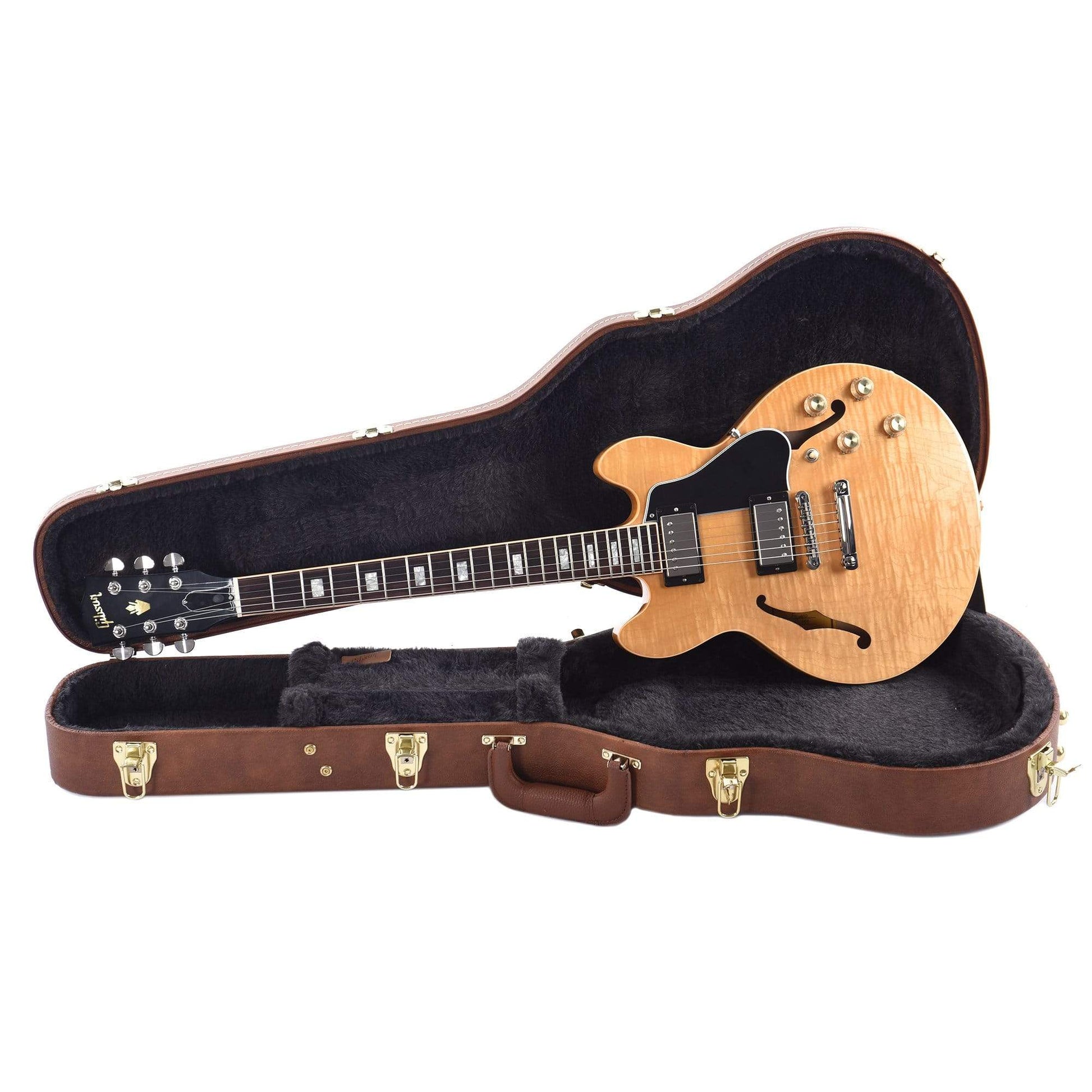 Gibson Memphis ES-339 Figured Dark Natural Electric Guitars / Semi-Hollow