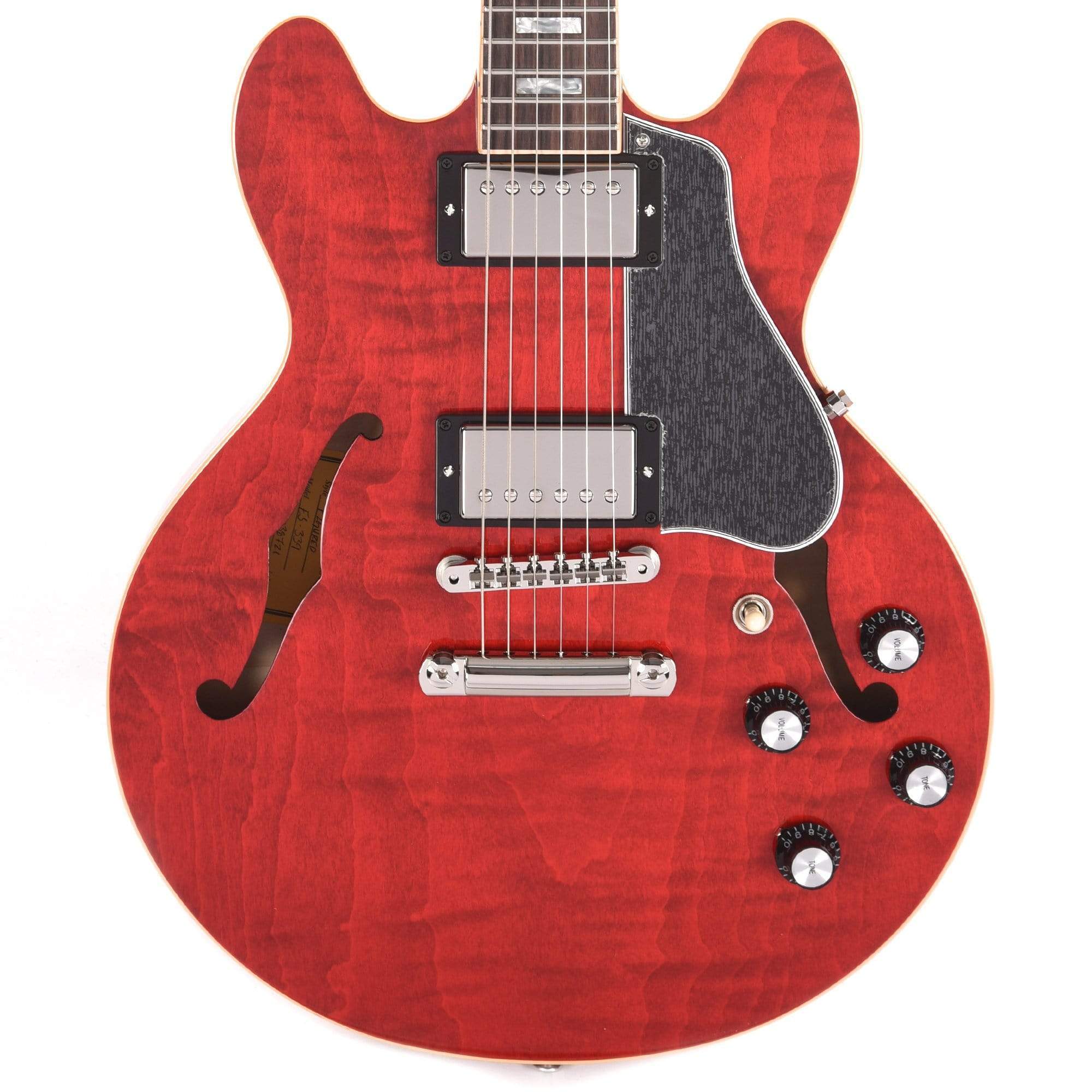 Gibson Memphis ES-339 チェリー Gibson Memphis ES-339 Figured Sixties Cherry – Chicago Music Exchange