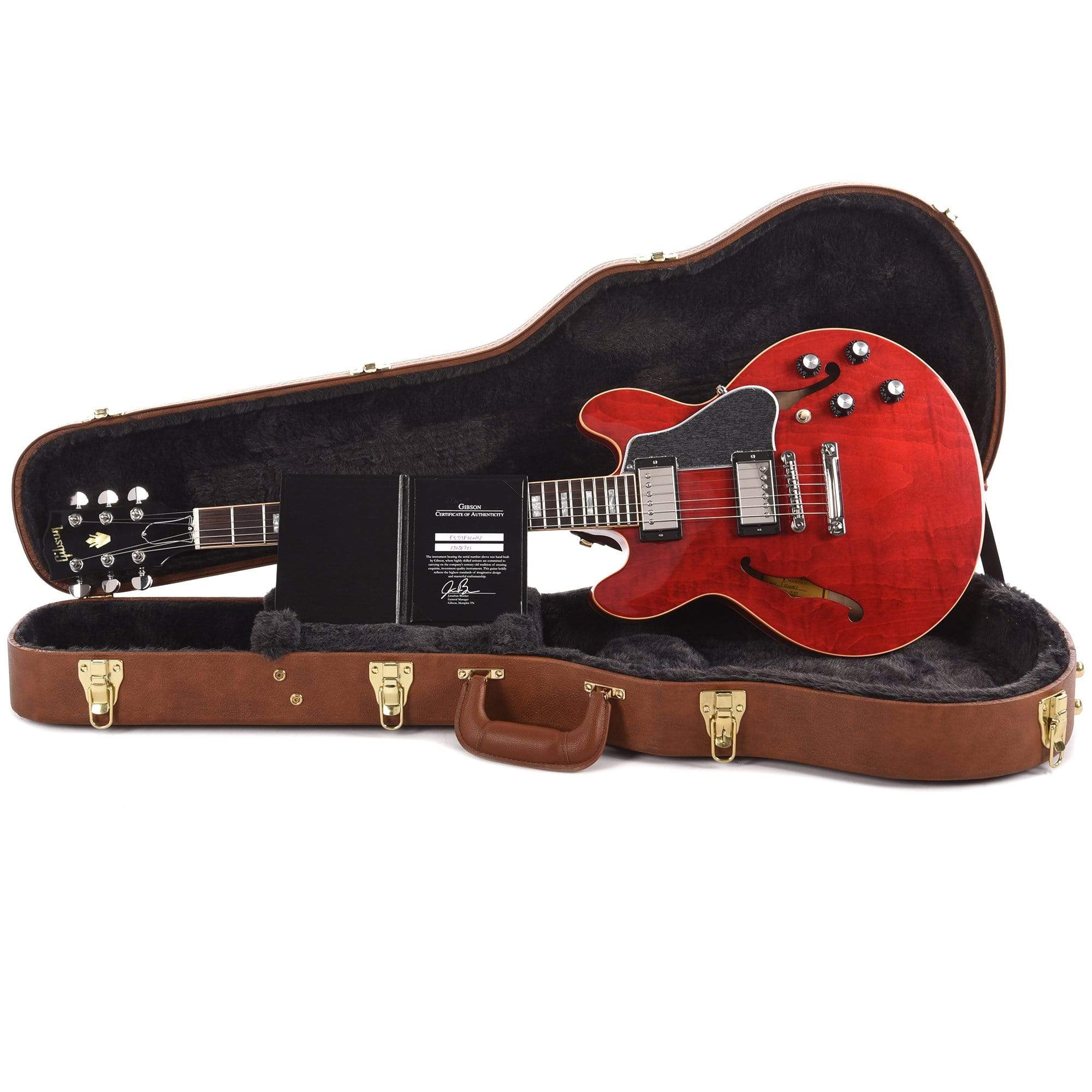 Gibson Memphis ES-339 Figured Sixties Cherry – Chicago Music Exchange