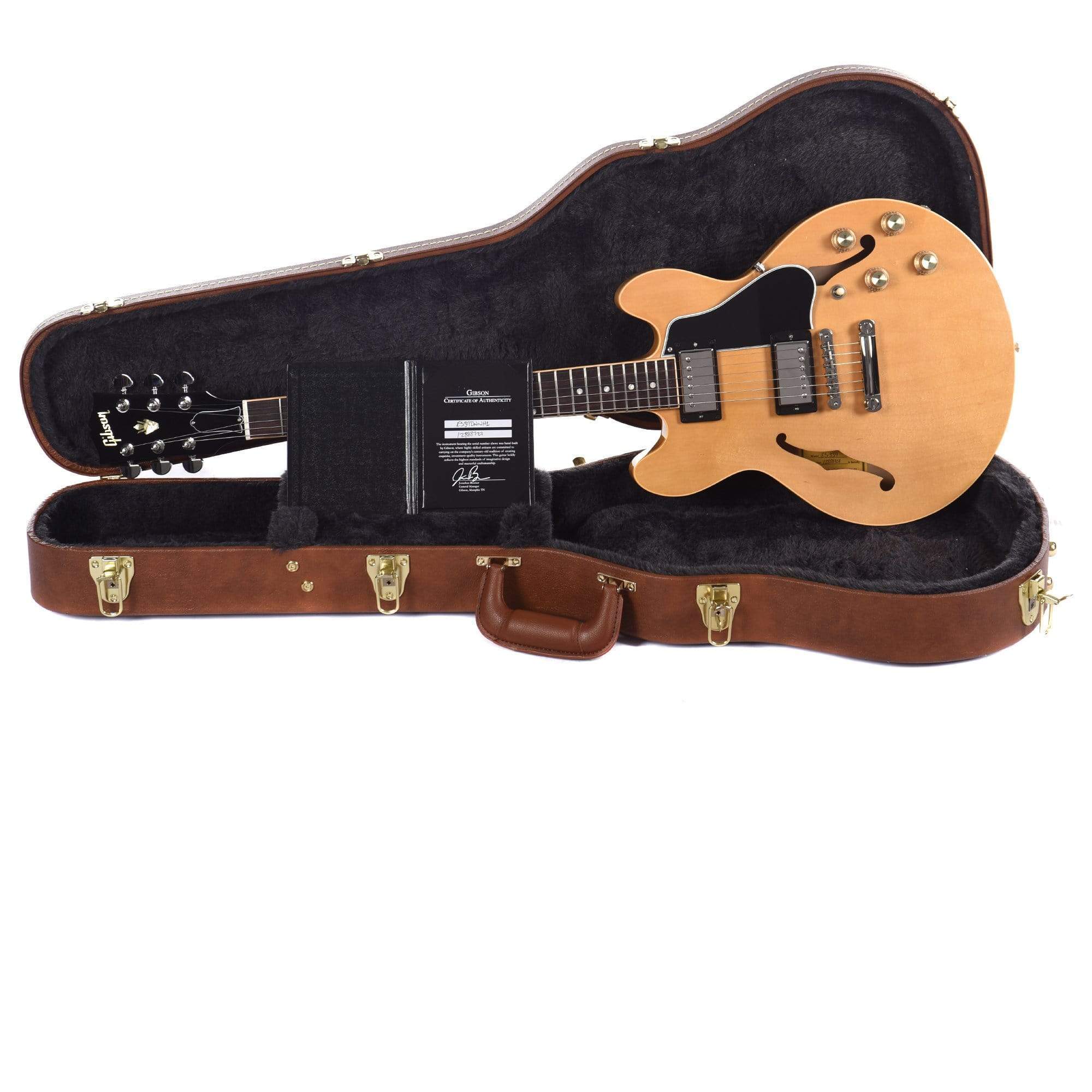 Gibson Memphis ES-339 Gloss Dark Natural – Chicago Music Exchange
