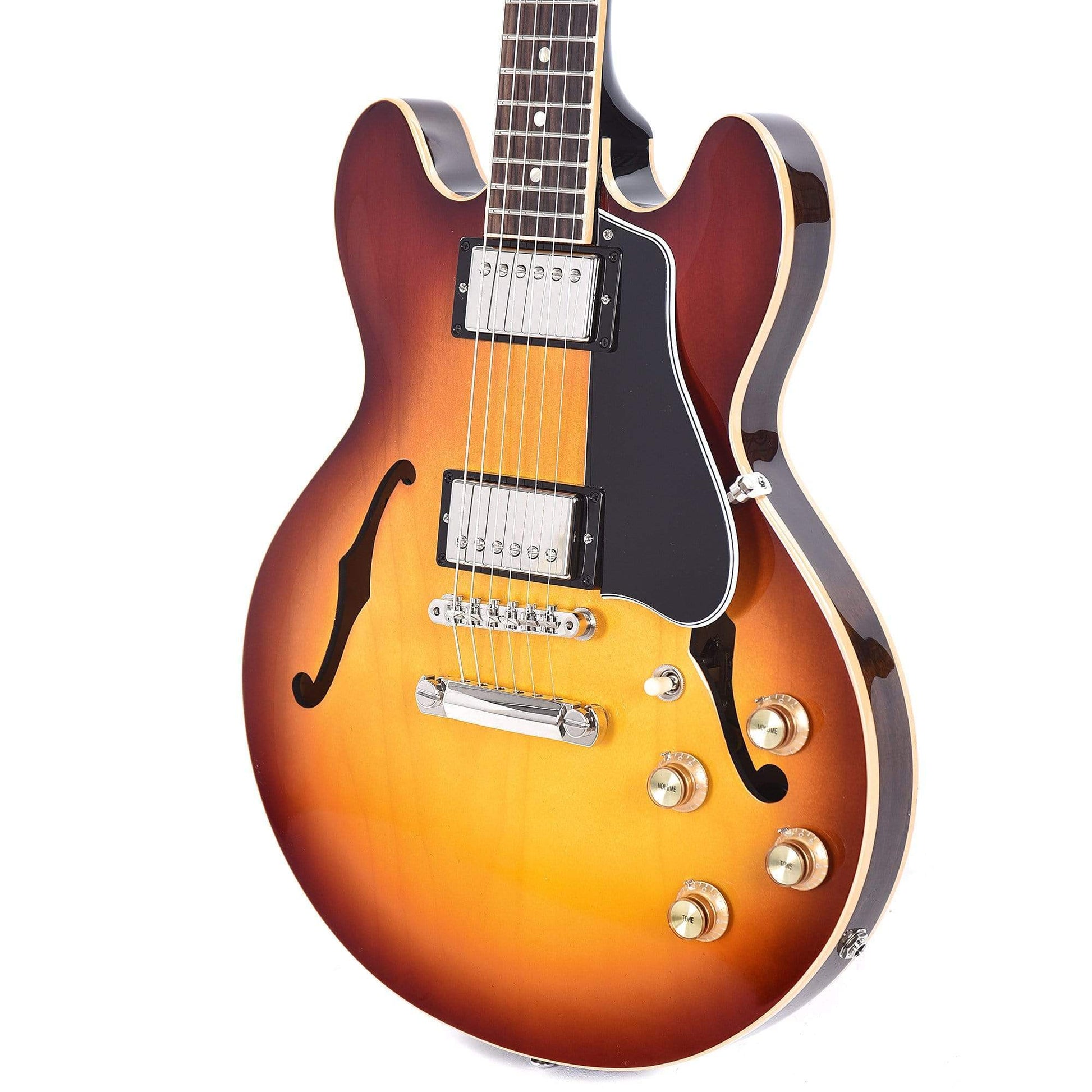Gibson Memphis ES-339 Gloss Light Caramel Burst Electric Guitars / Semi-Hollow