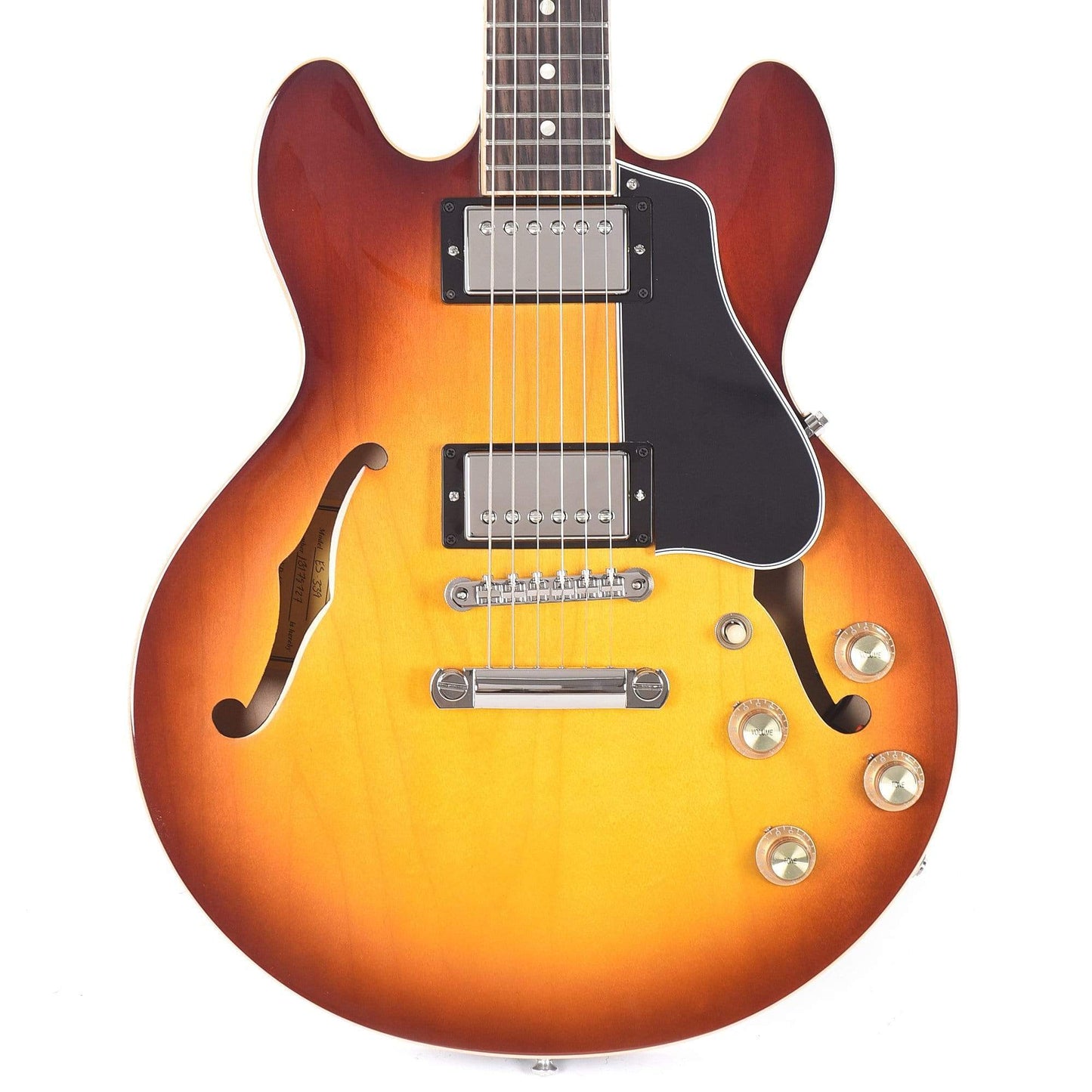 Gibson Memphis ES-339 Gloss Light Caramel Burst Electric Guitars / Semi-Hollow