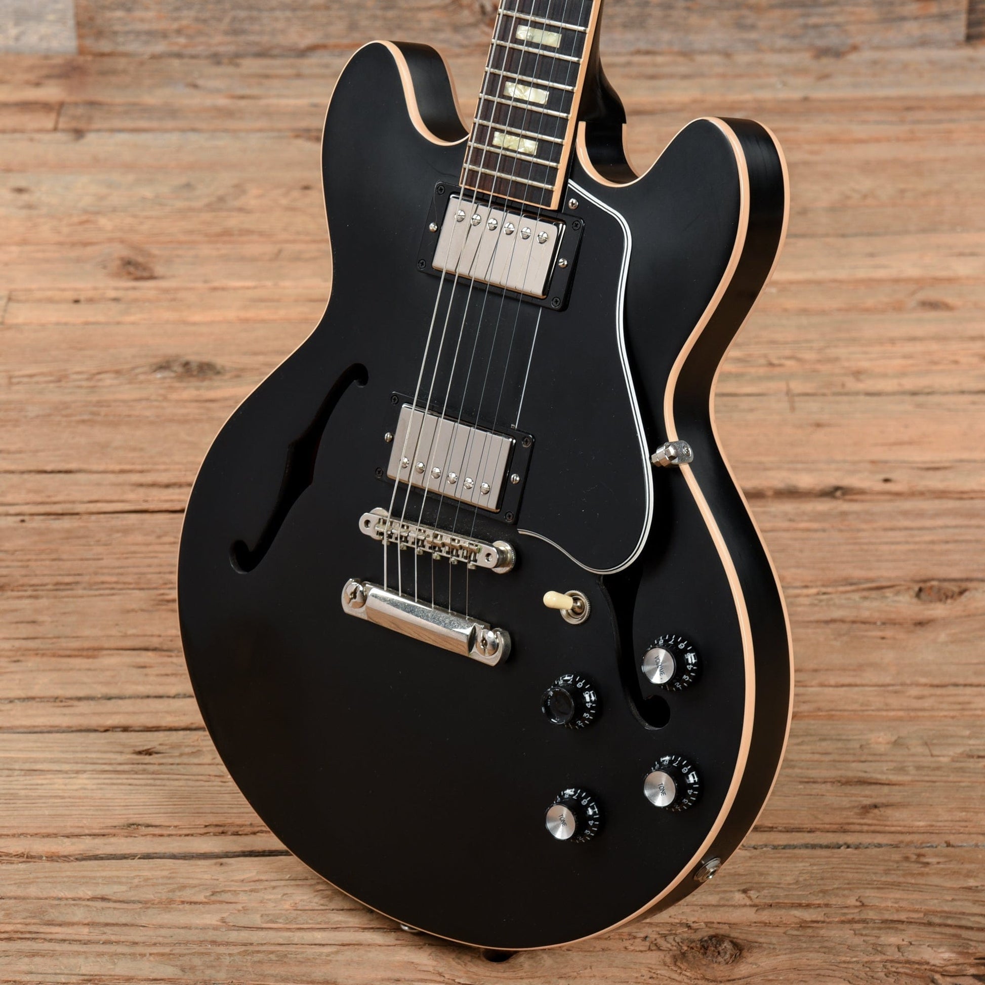 Gibson Memphis ES-339 Satin Ebony 2015 Electric Guitars / Semi-Hollow