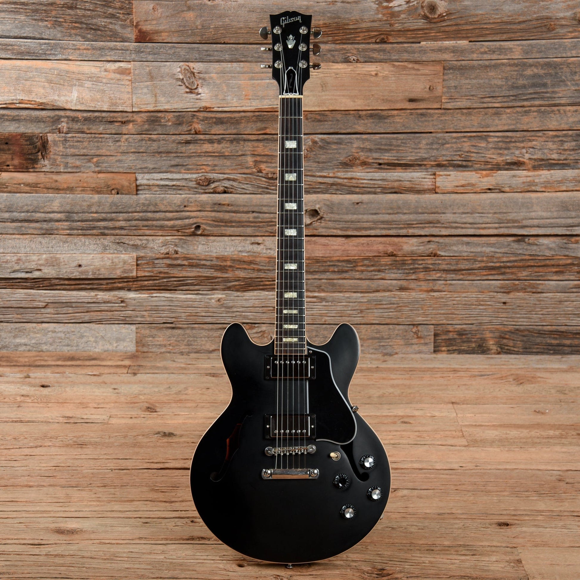 Gibson Memphis ES-339 Satin Ebony 2015 Electric Guitars / Semi-Hollow