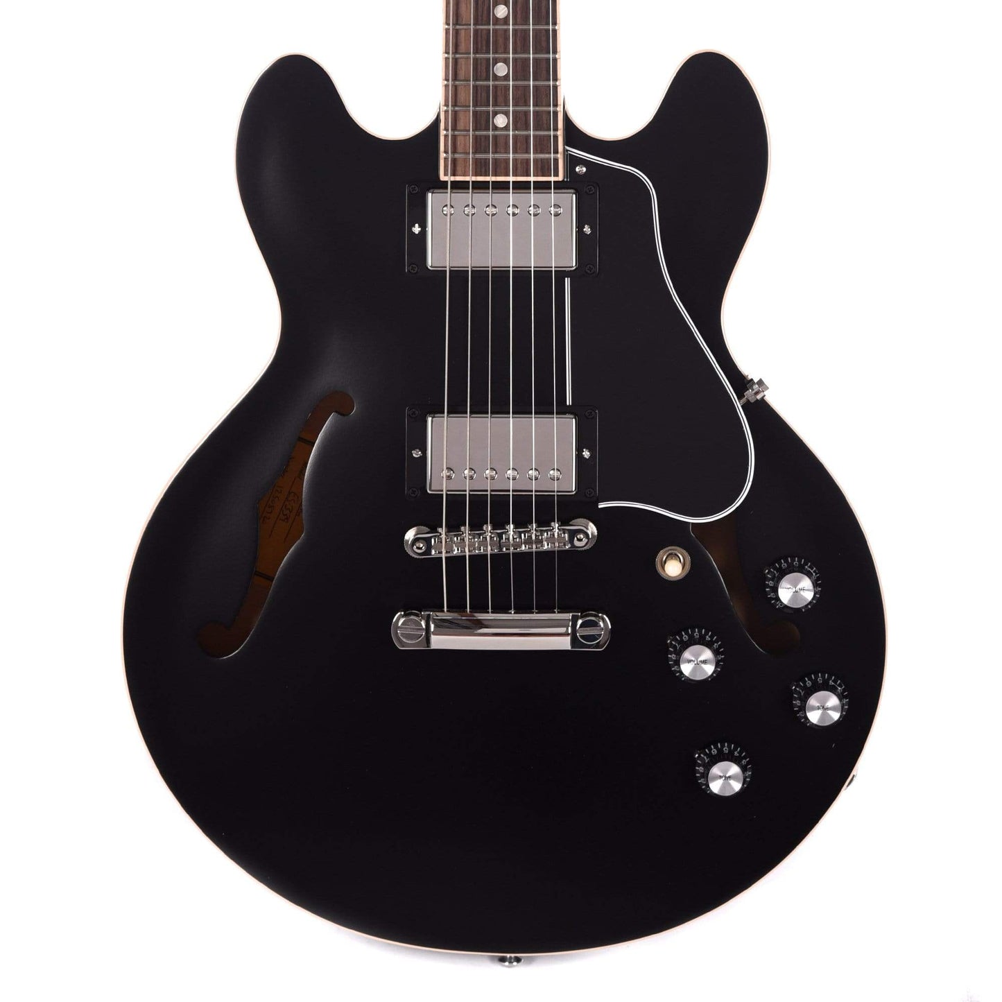 Gibson Memphis ES-339 Satin Ebony Electric Guitars / Semi-Hollow