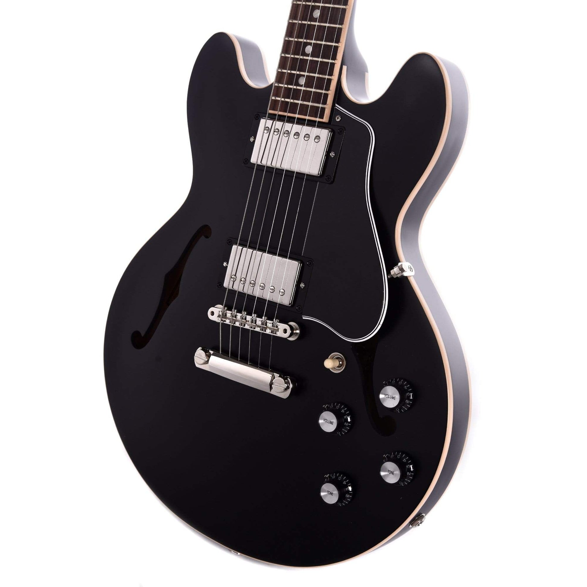Gibson Memphis ES-339 Satin Ebony Electric Guitars / Semi-Hollow