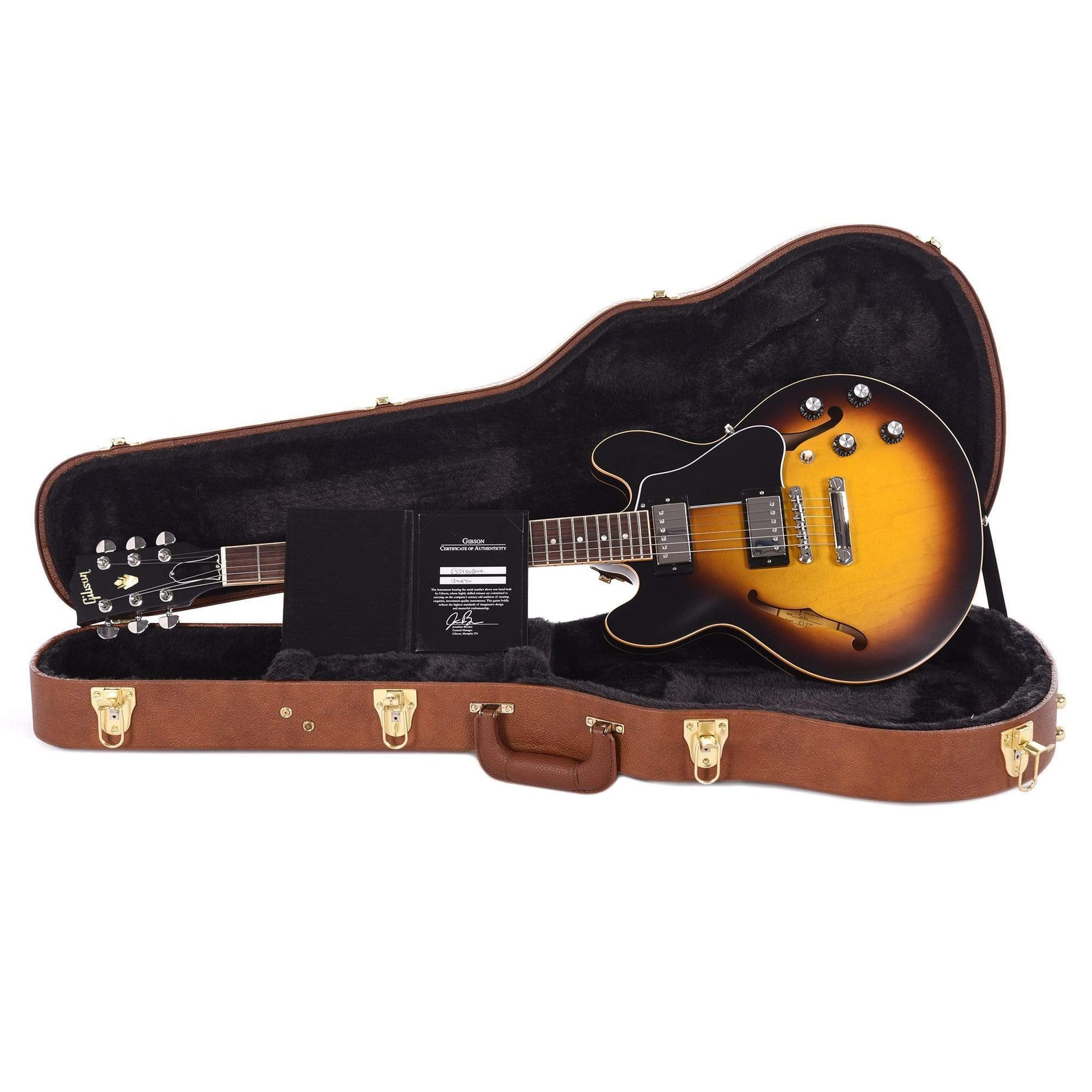 Gibson Memphis ES-339 Satin Vintage Burst Electric Guitars / Semi-Hollow