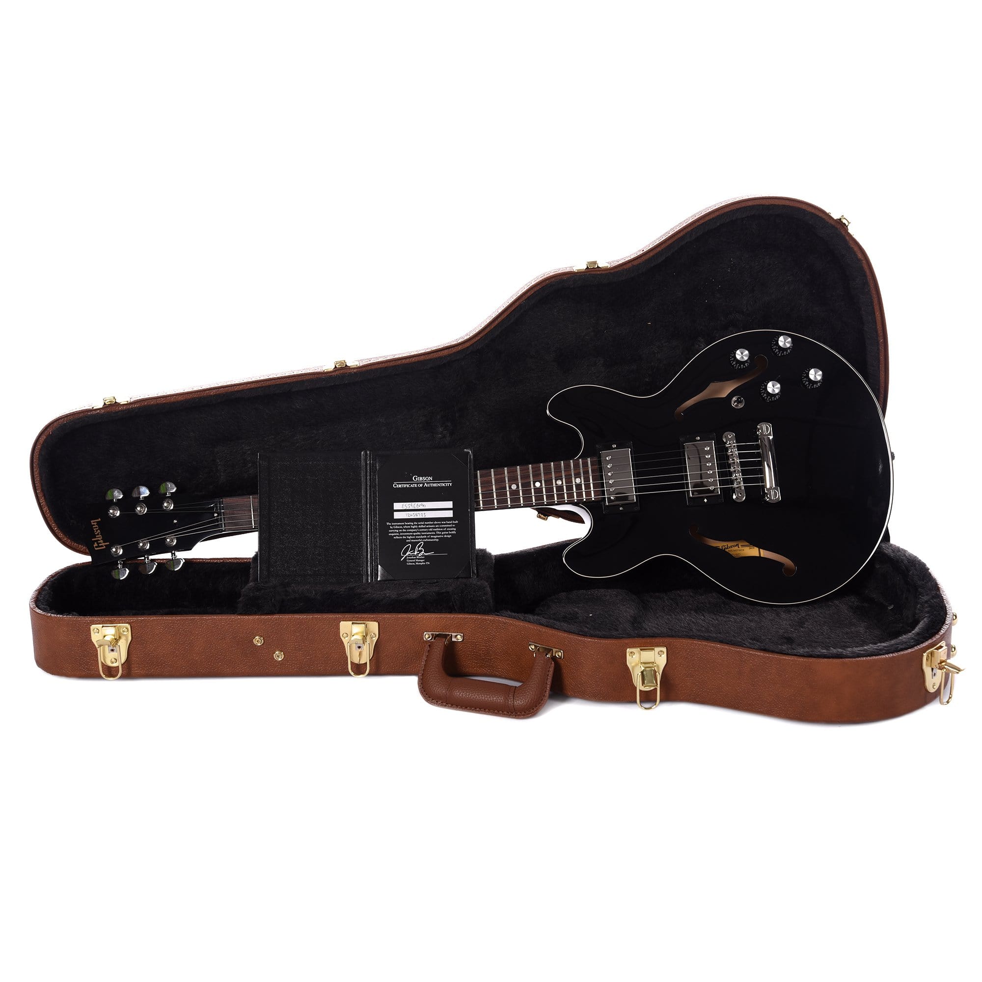 Gibson Memphis ES-339 Studio Ebony – Chicago Music Exchange