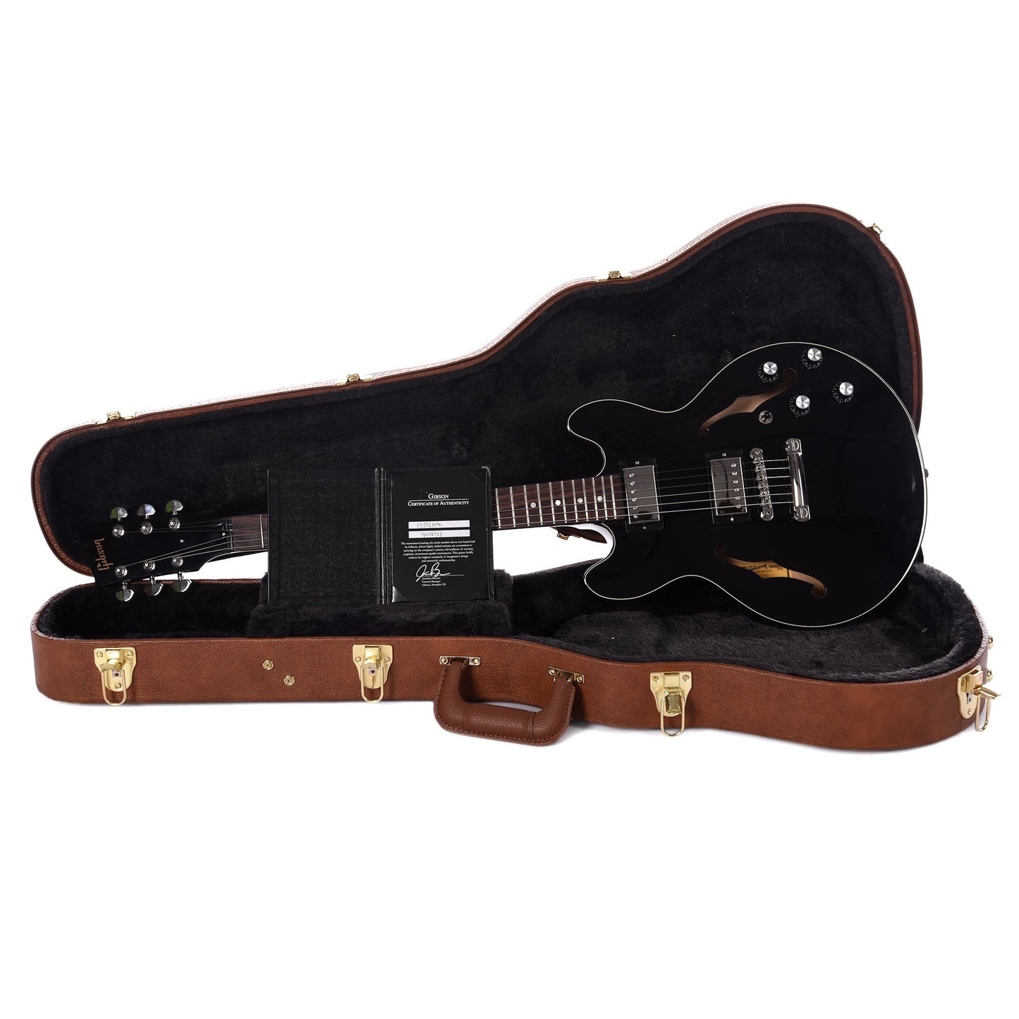 Gibson Memphis ES-339 Studio Ebony Electric Guitars / Semi-Hollow