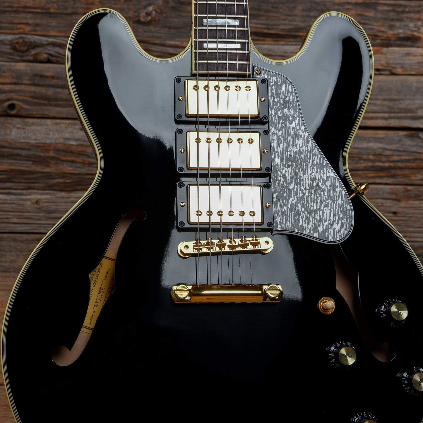 Gibson Memphis ES-355 Black Beauty Ebony Limited Edition Electric Guitars / Semi-Hollow