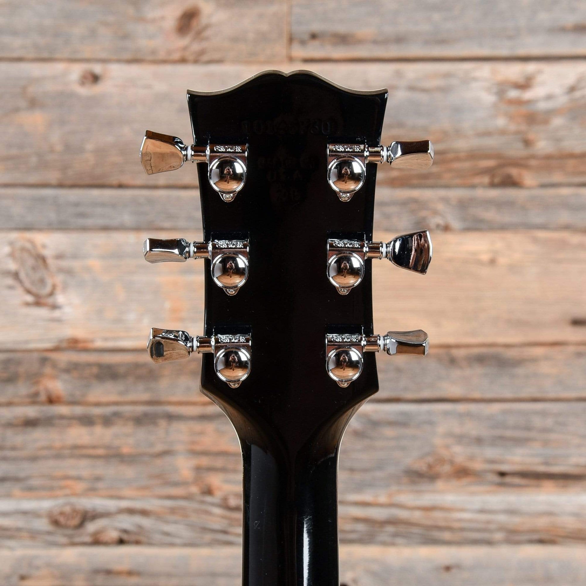 Gibson Memphis ES-Les Paul Black 2015 Electric Guitars / Semi-Hollow