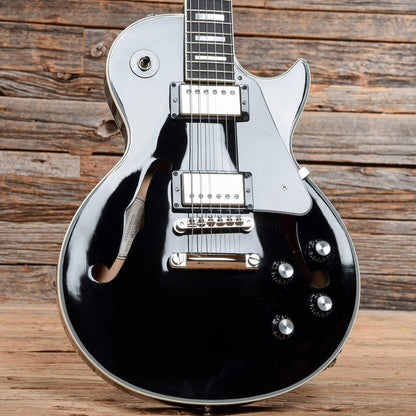 Gibson Memphis ES-Les Paul Black 2015 Electric Guitars / Semi-Hollow