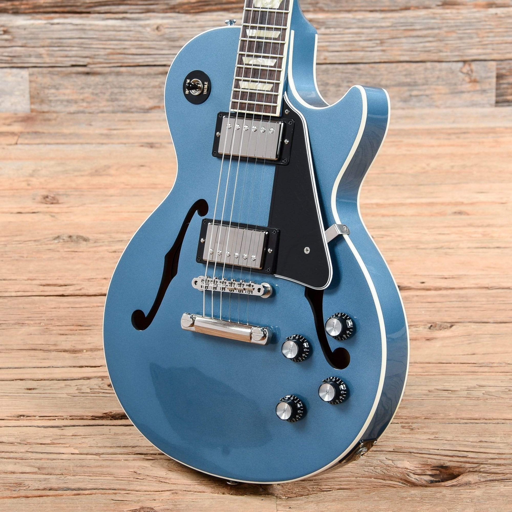 Gibson Memphis ES-Les Paul Pelham Blue 2016 Electric Guitars / Semi-Hollow
