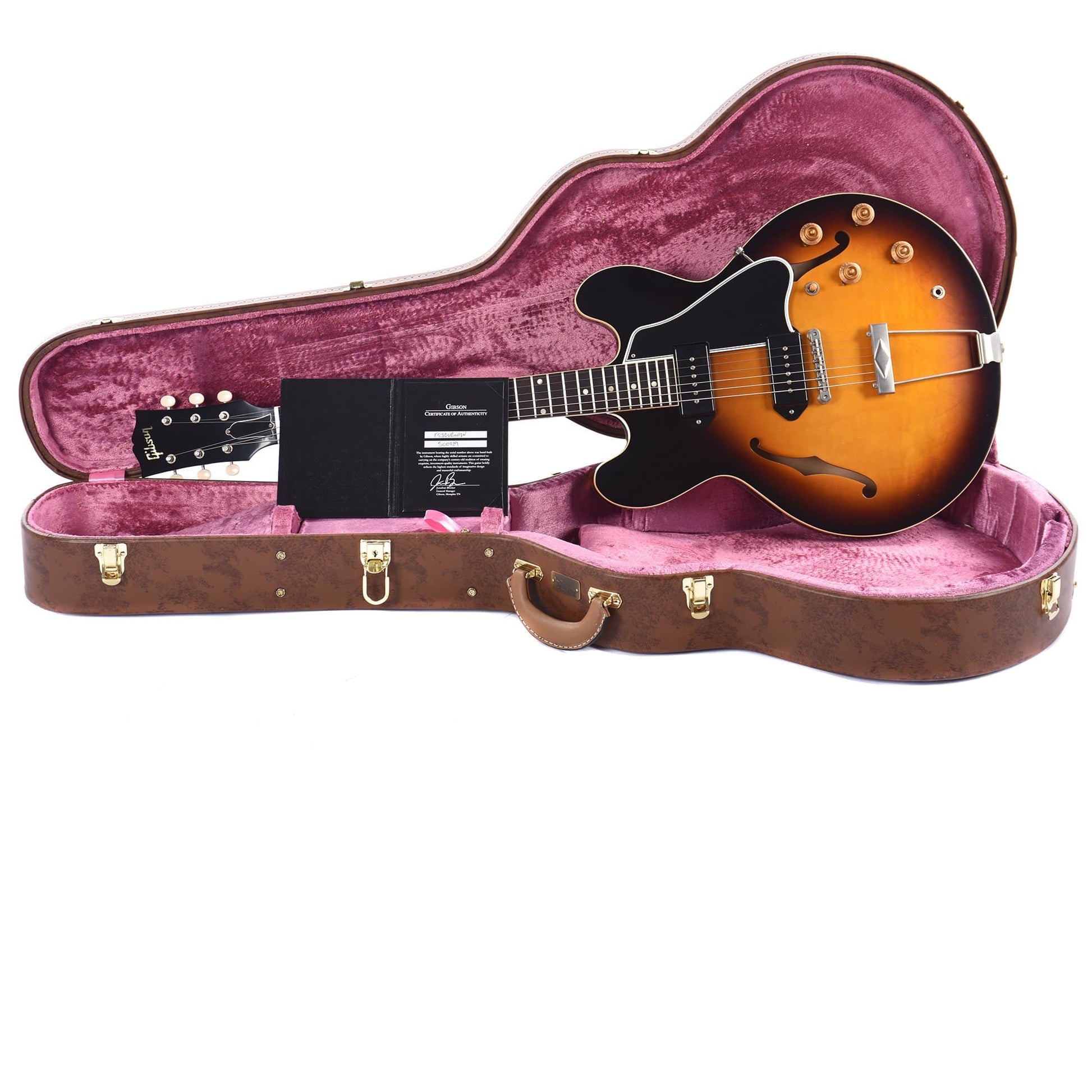 Gibson Memphis Historic Series '59 ES-330 Vintage Burst VOS Electric Guitars / Semi-Hollow