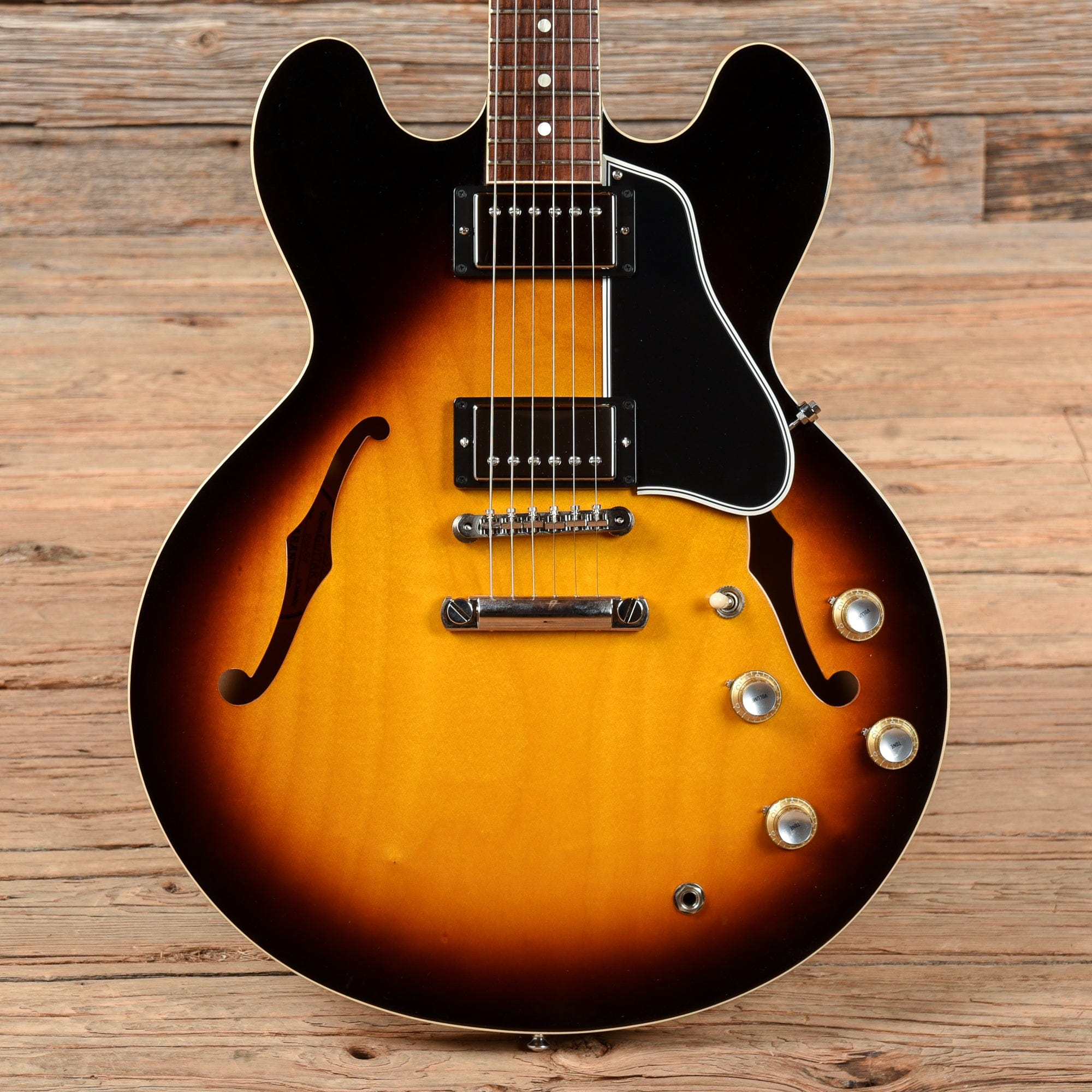 Gibson Memphis Historic Series '61 ES-335 Kalamazoo Vintage Burst Electric Guitars / Semi-Hollow