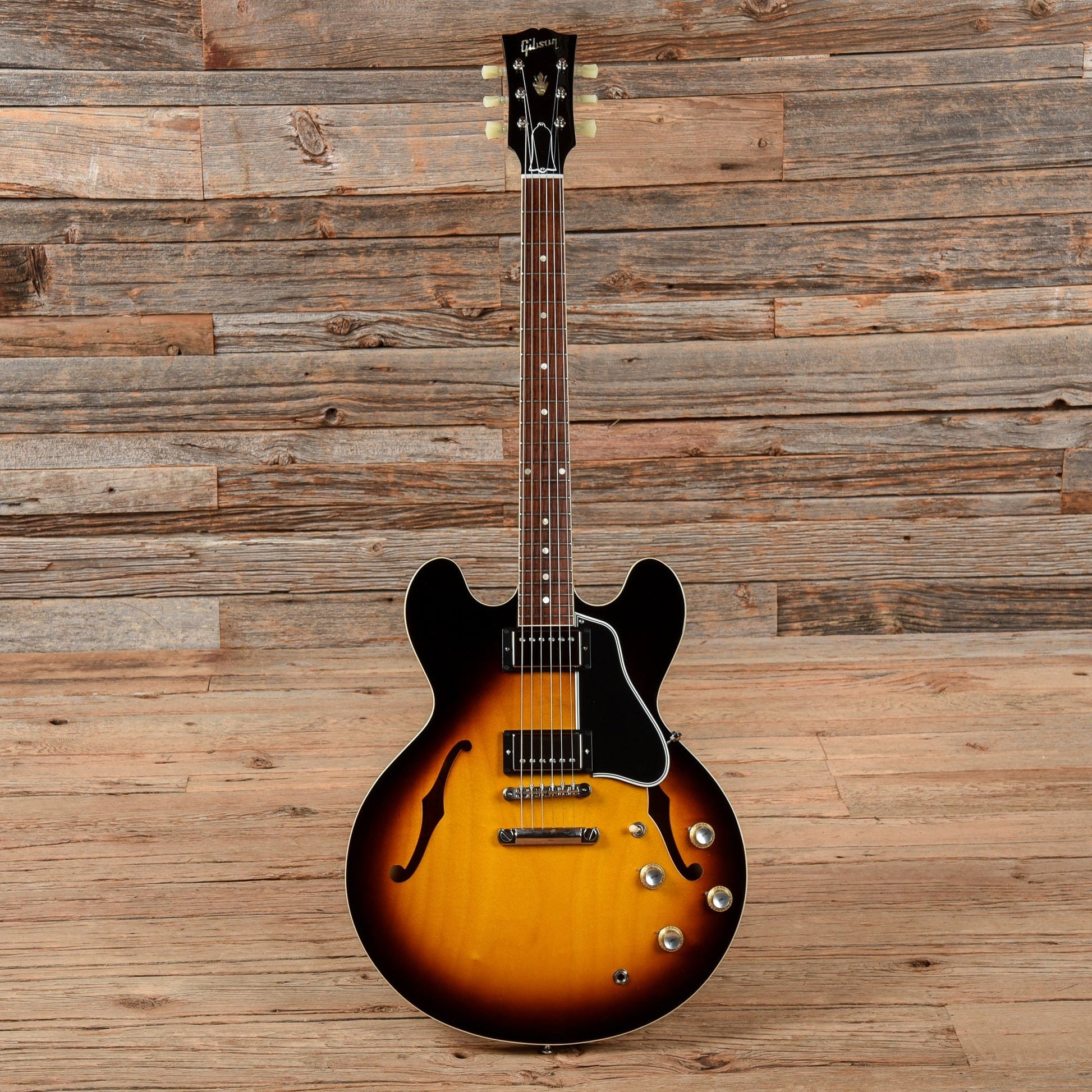 Gibson Memphis Historic Series '61 ES-335 Kalamazoo Vintage Burst Electric Guitars / Semi-Hollow