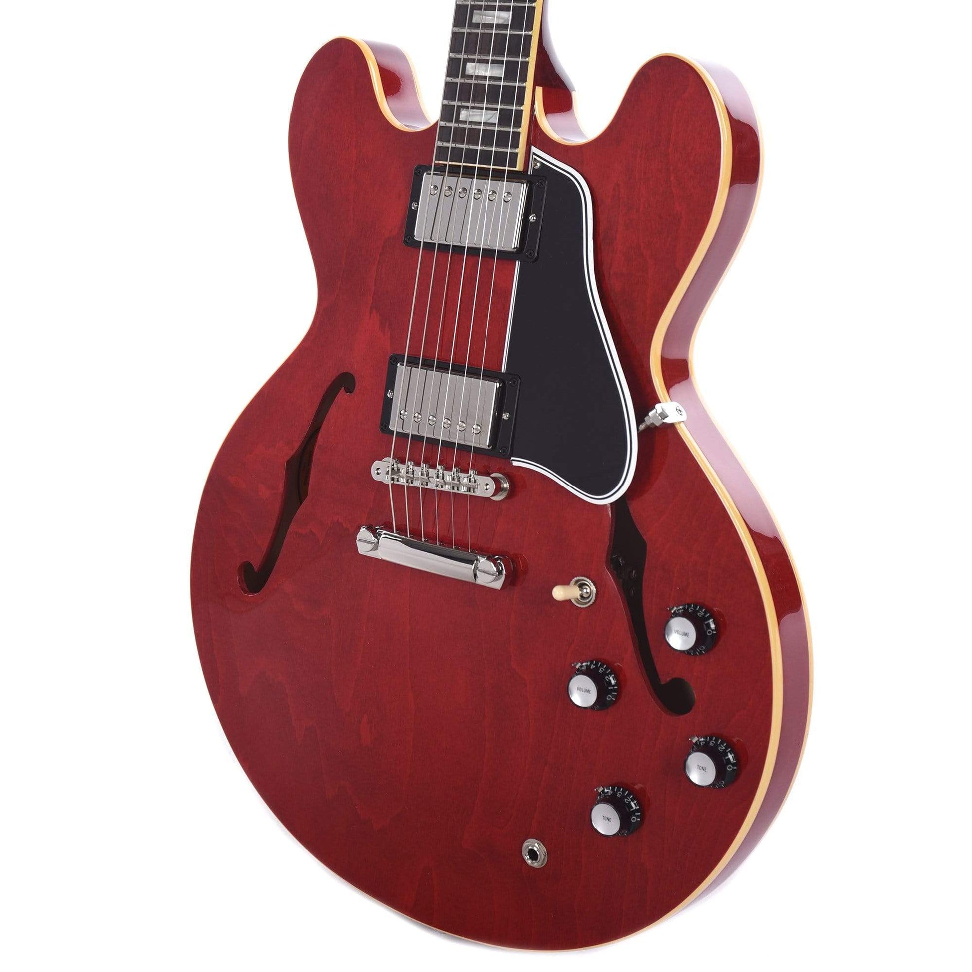 Gibson Memphis Historic Series '62 ES-335 Kalamazoo Sixties Cherry Gloss Electric Guitars / Semi-Hollow