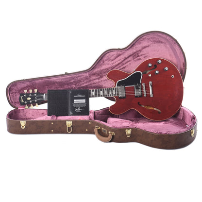 Gibson Memphis Historic Series '62 ES-335 Kalamazoo Sixties Cherry Gloss Electric Guitars / Semi-Hollow