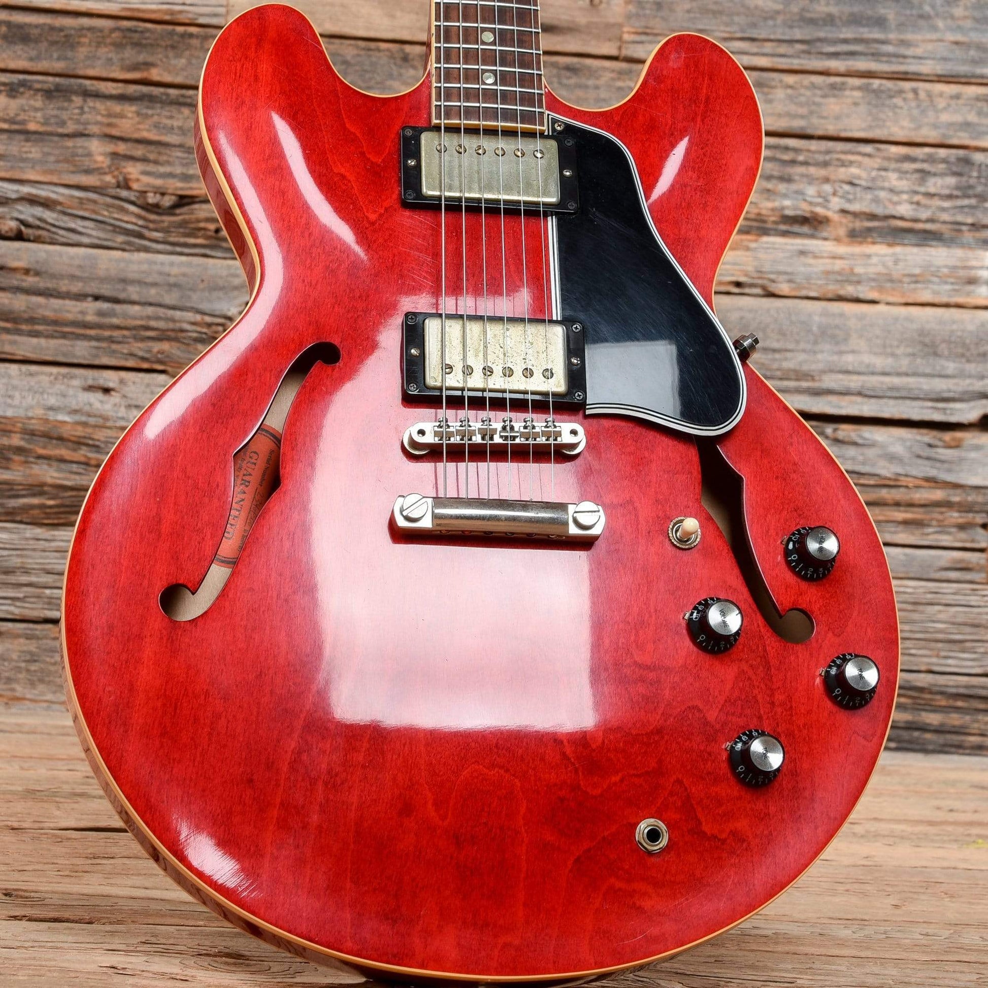 Gibson Memphis Warren Haynes 1961 ES-335 Cherry Electric Guitars / Semi-Hollow