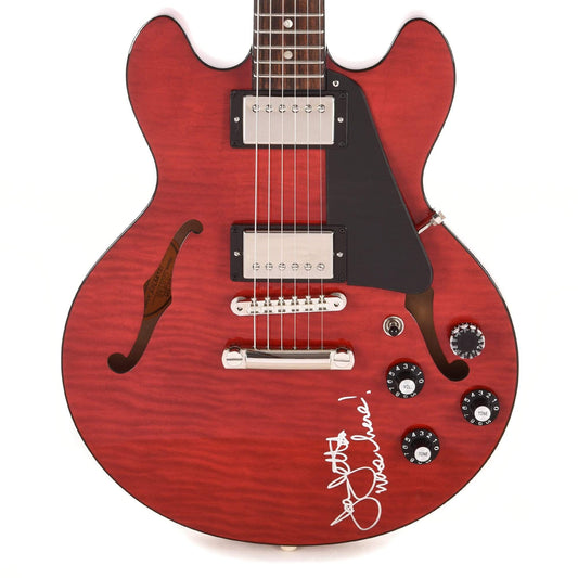 Gibson Signature Joan Jett ES-339 Figured Wine Red SIGNED Electric Guitars / Semi-Hollow
