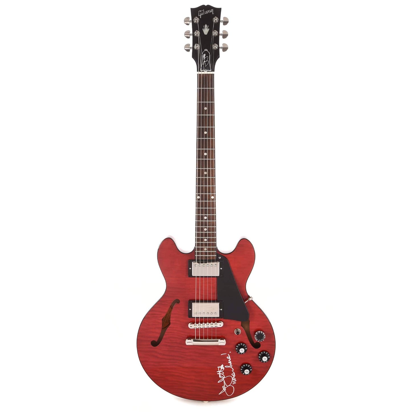 Gibson Signature Joan Jett ES-339 Figured Wine Red SIGNED Electric Guitars / Semi-Hollow