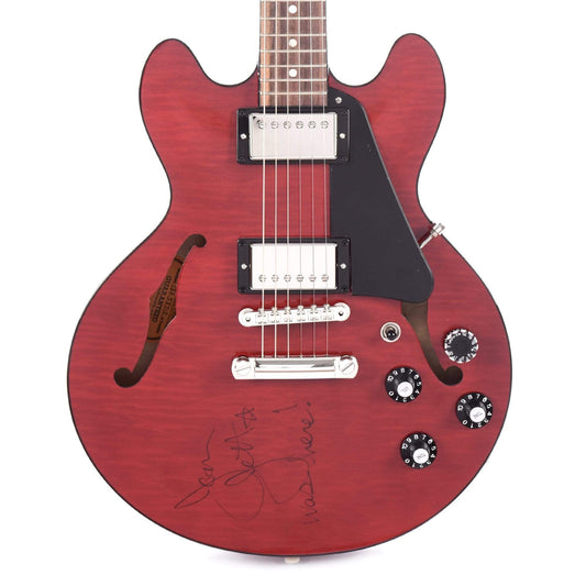 Gibson Signature Joan Jett ES-339 Figured Wine Red SIGNED Electric Guitars / Semi-Hollow