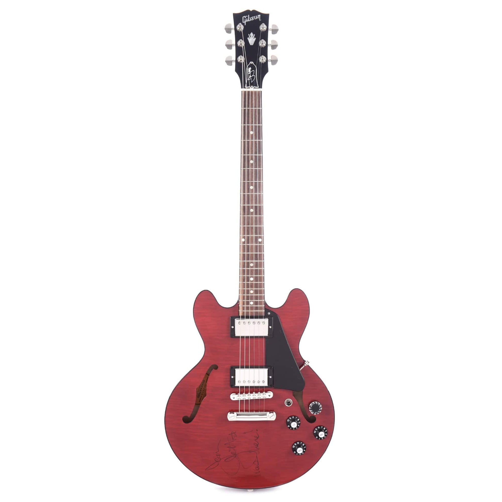 Gibson Signature Joan Jett ES-339 Figured Wine Red SIGNED Electric Guitars / Semi-Hollow