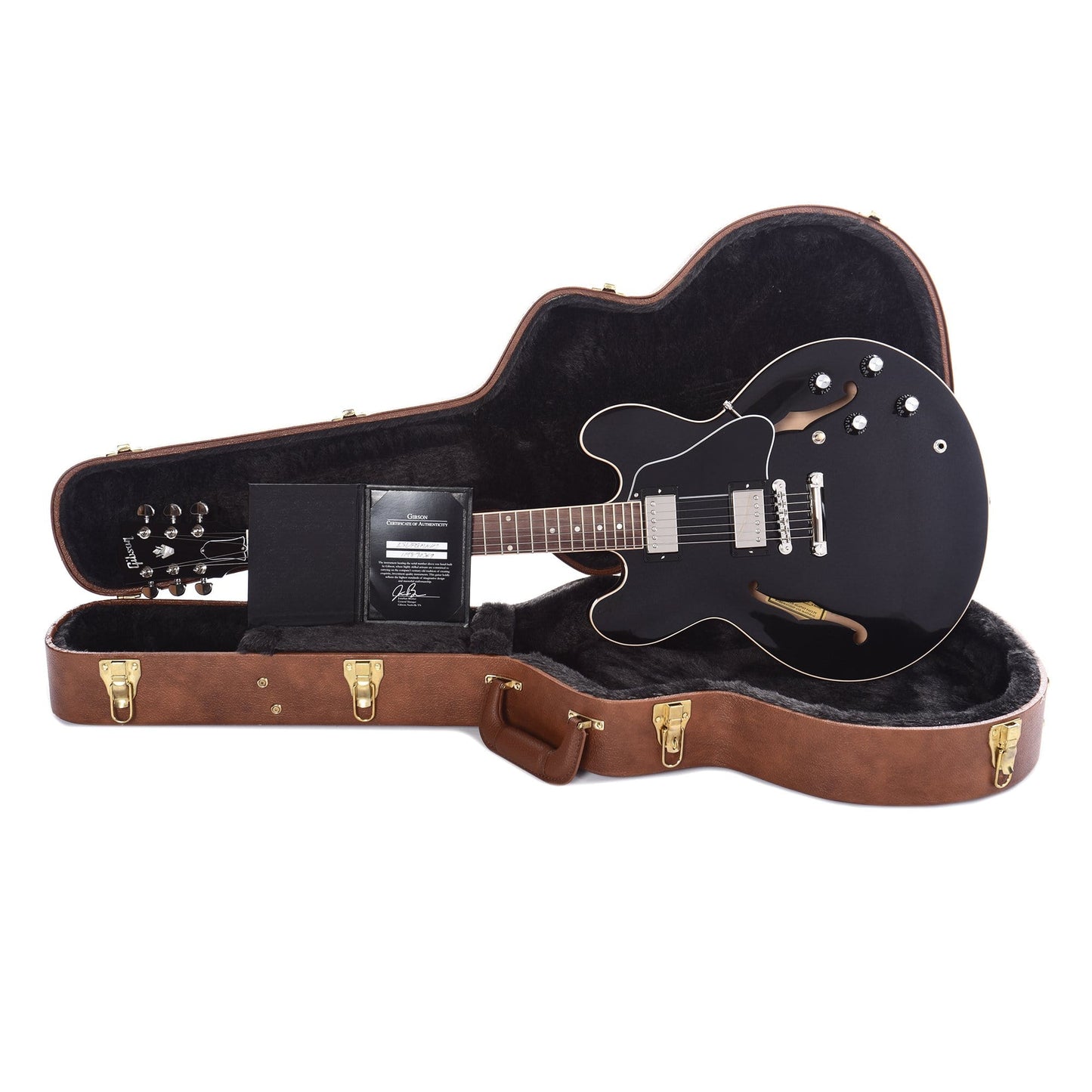 Gibson USA ES-335 Dot Graphite Metallic Electric Guitars / Semi-Hollow