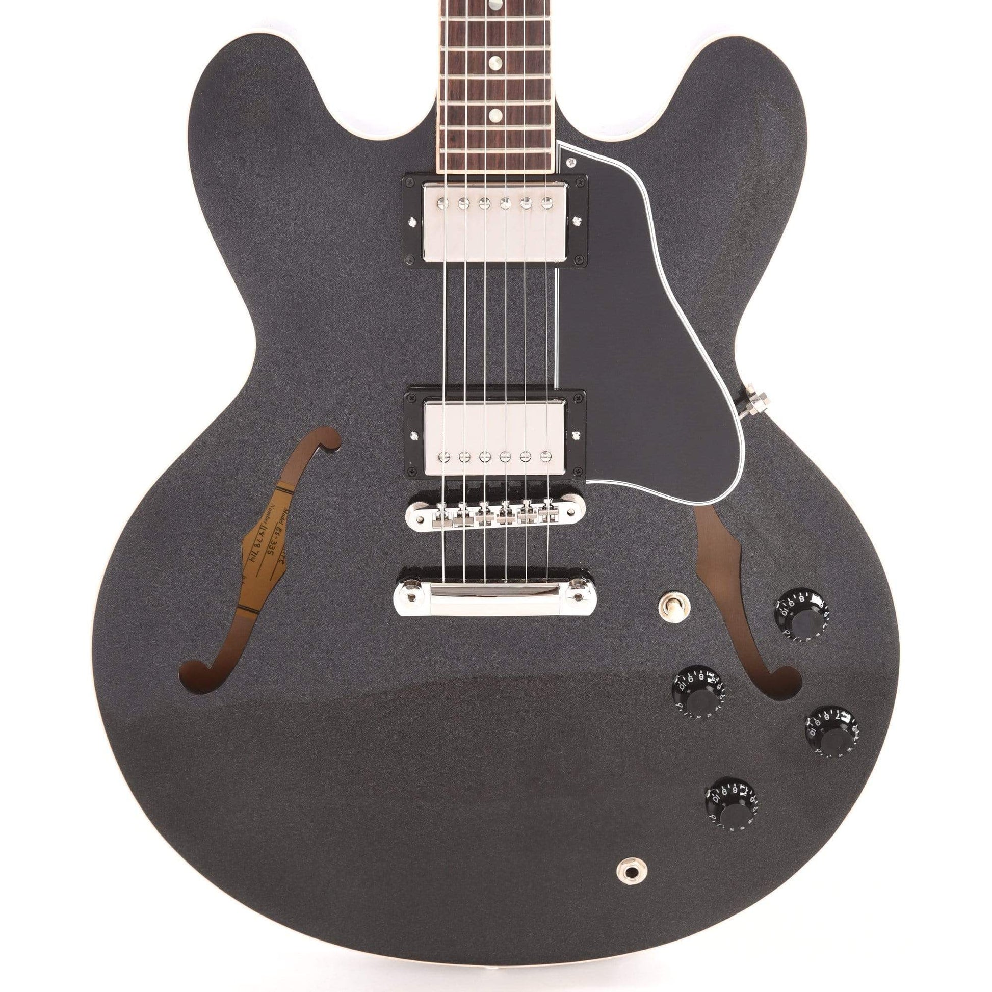Gibson USA ES-335 Dot Graphite Metallic Electric Guitars / Semi-Hollow