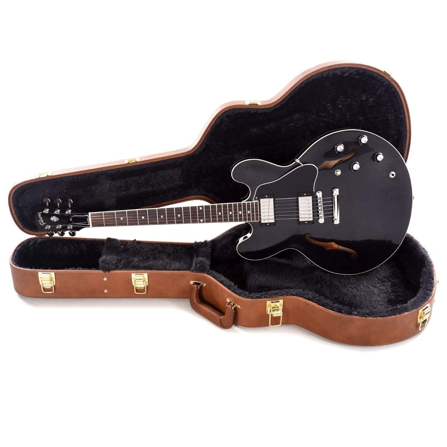 Gibson USA ES-335 Dot Graphite Metallic Electric Guitars / Semi-Hollow