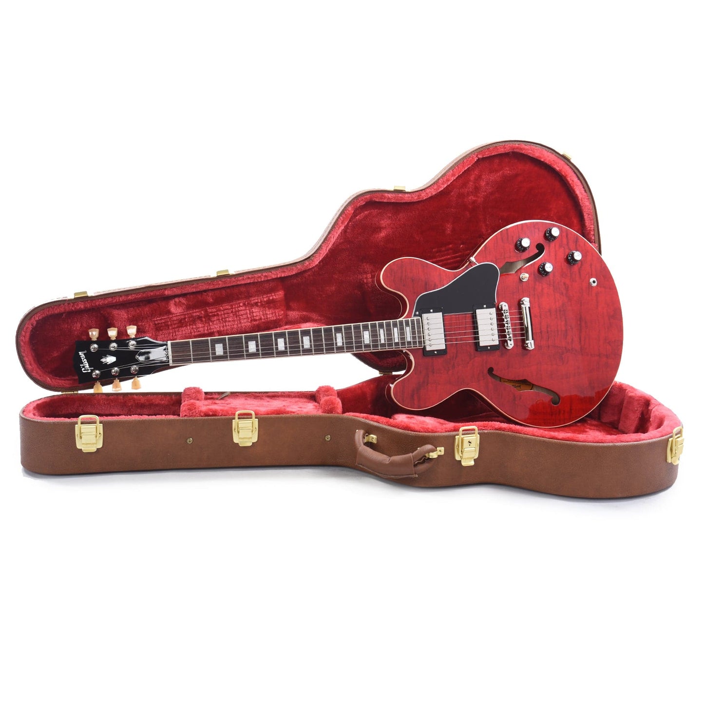Gibson USA ES-335 Figured '60s Cherry Electric Guitars / Semi-Hollow