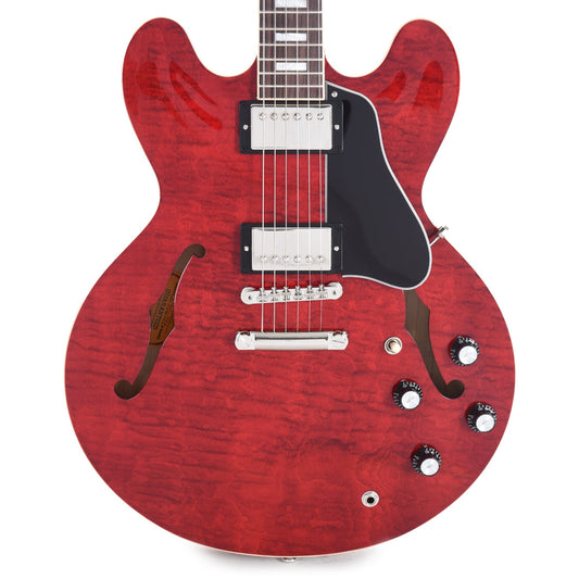 Gibson USA ES-335 Figured '60s Cherry Electric Guitars / Semi-Hollow