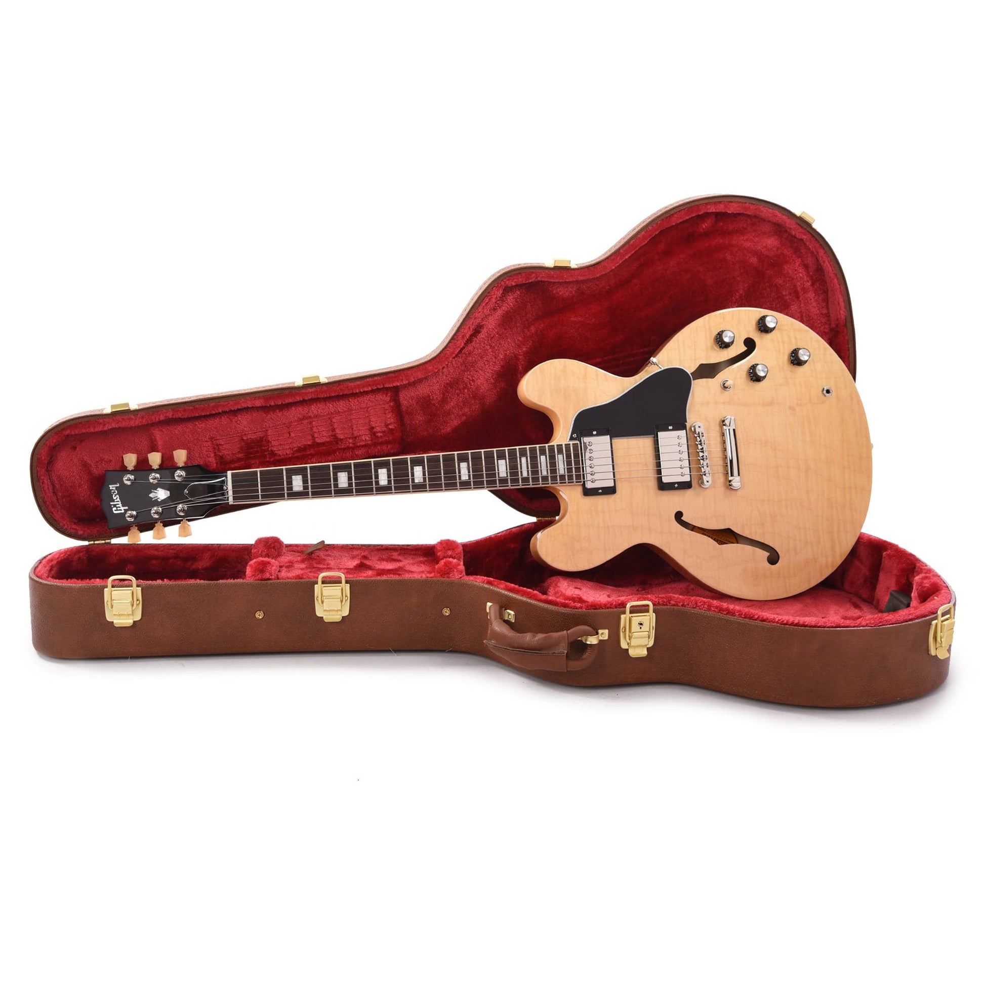 Gibson USA ES-335 Figured Antique Natural Electric Guitars / Semi-Hollow