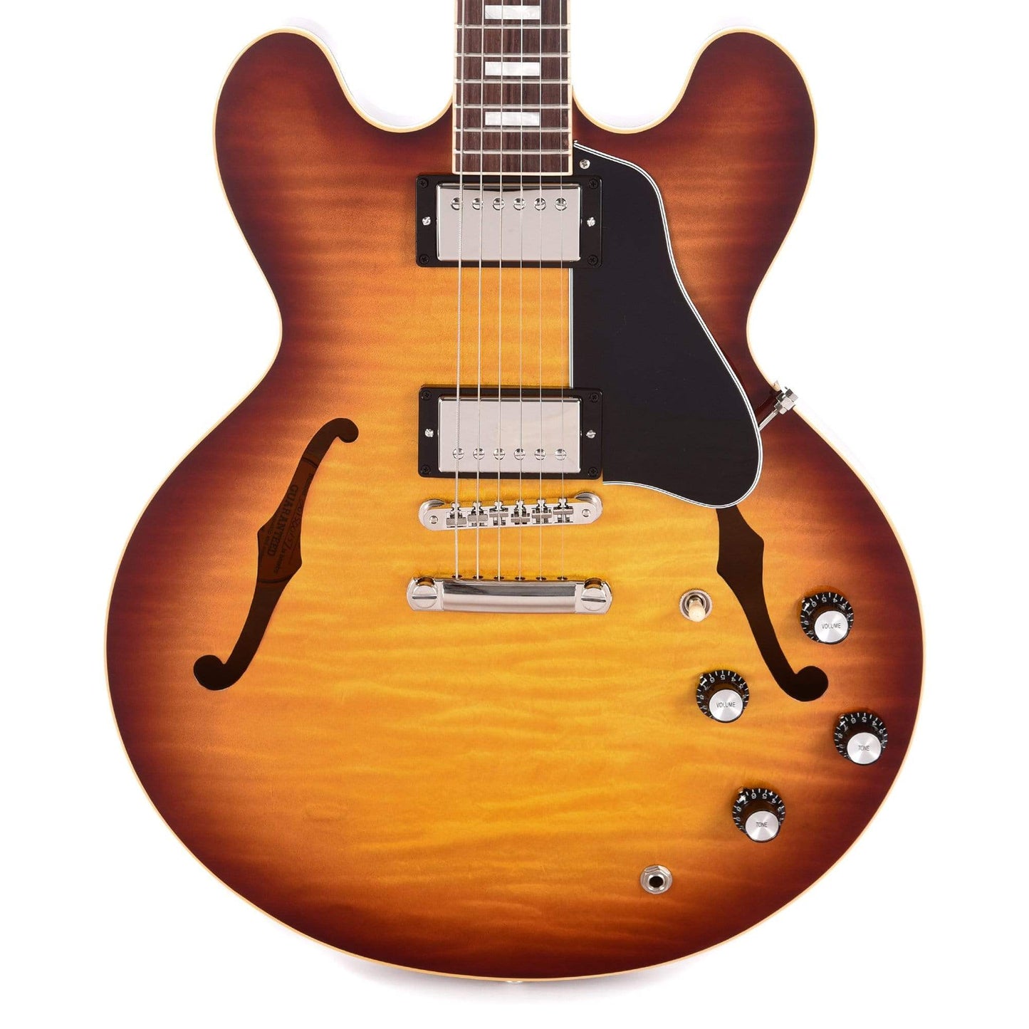 Gibson USA ES-335 Figured Iced Tea Electric Guitars / Semi-Hollow