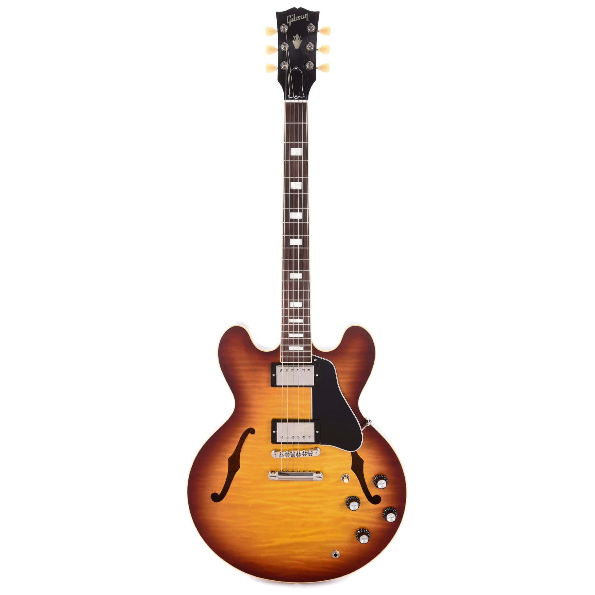 Gibson USA ES-335 Figured Iced Tea Electric Guitars / Semi-Hollow