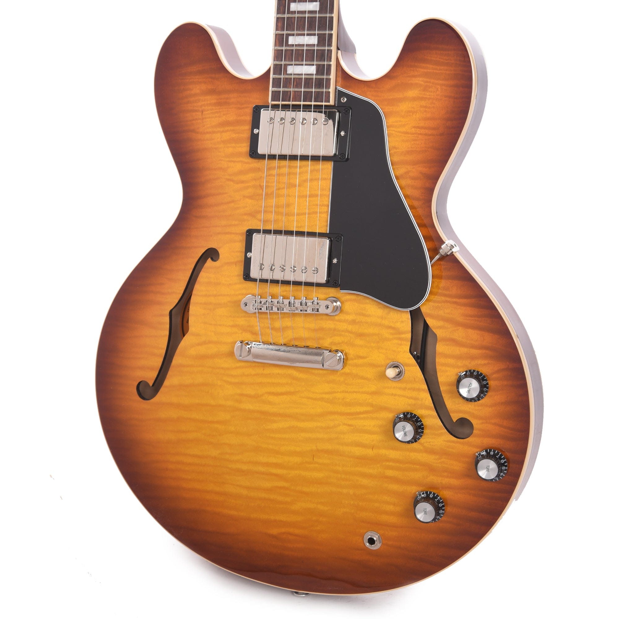 Gibson USA ES-335 Figured Iced Tea Electric Guitars / Semi-Hollow