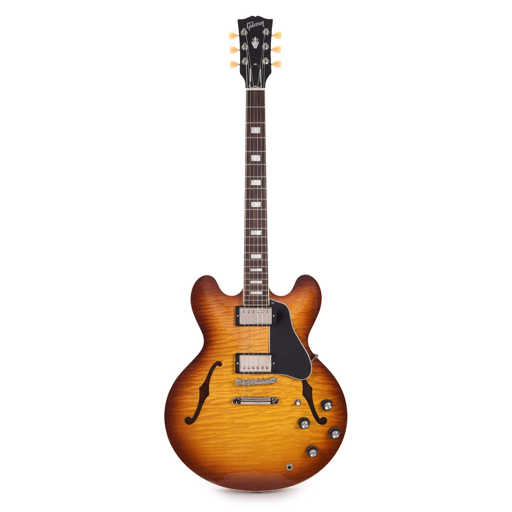 Gibson USA ES-335 Figured Iced Tea Electric Guitars / Semi-Hollow