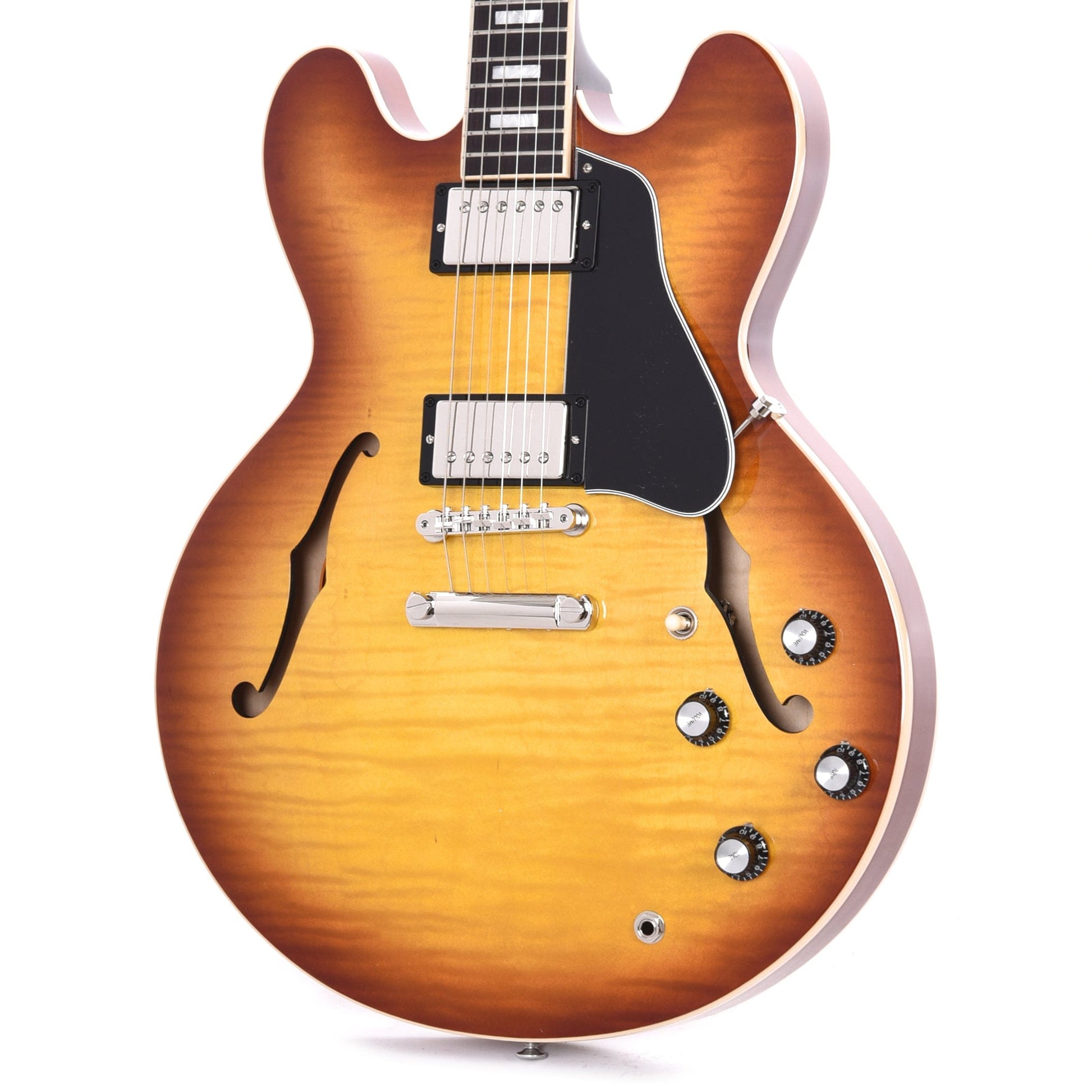 Gibson USA ES-335 Figured Iced Tea Electric Guitars / Semi-Hollow