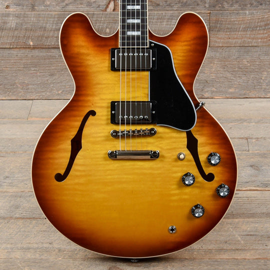Gibson USA ES-335 Figured Iced Tea Electric Guitars / Semi-Hollow