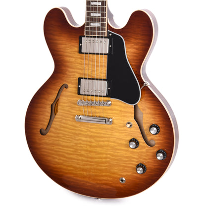 Gibson USA ES-335 Figured Iced Tea Electric Guitars / Semi-Hollow
