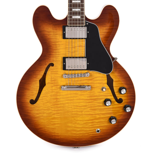 Gibson USA ES-335 Figured Iced Tea Electric Guitars / Semi-Hollow