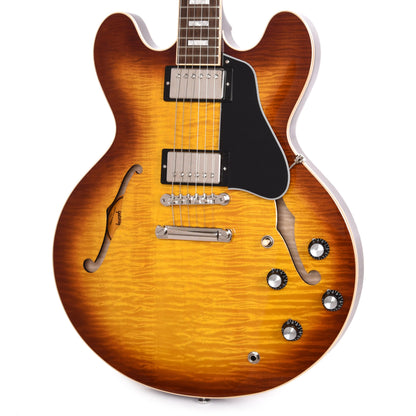 Gibson USA ES-335 Figured Iced Tea Electric Guitars / Semi-Hollow