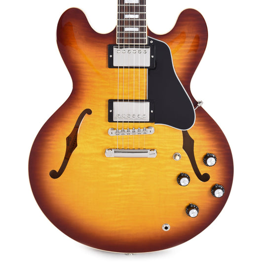 Gibson USA ES-335 Figured Iced Tea Electric Guitars / Semi-Hollow