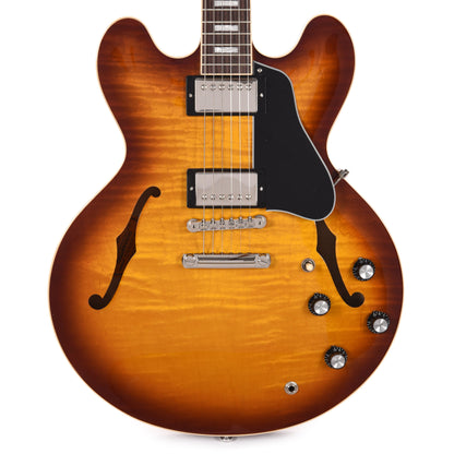 Gibson USA ES-335 Figured Iced Tea Electric Guitars / Semi-Hollow
