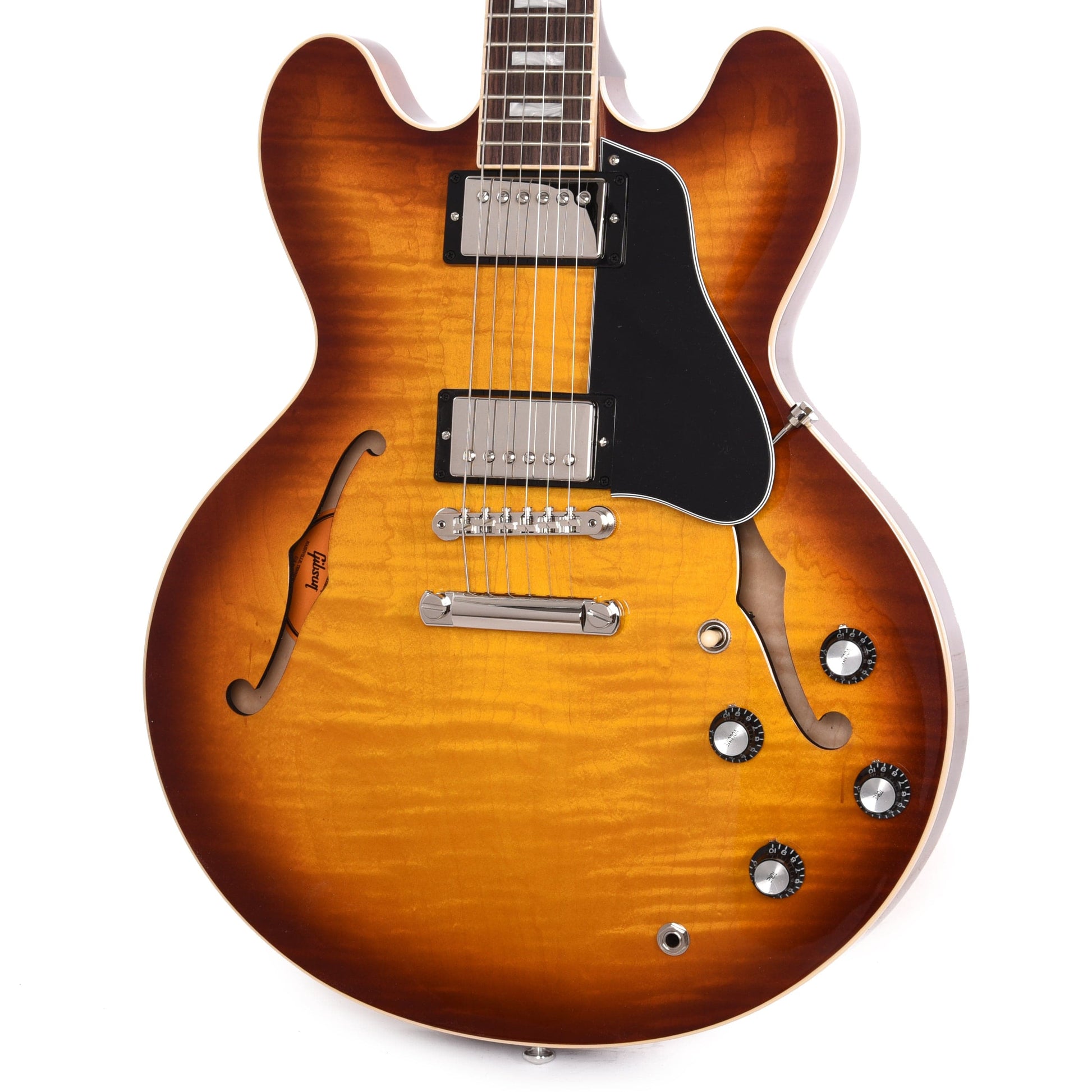 Gibson USA ES-335 Figured Iced Tea Electric Guitars / Semi-Hollow