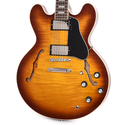 Gibson USA ES-335 Figured Iced Tea Electric Guitars / Semi-Hollow