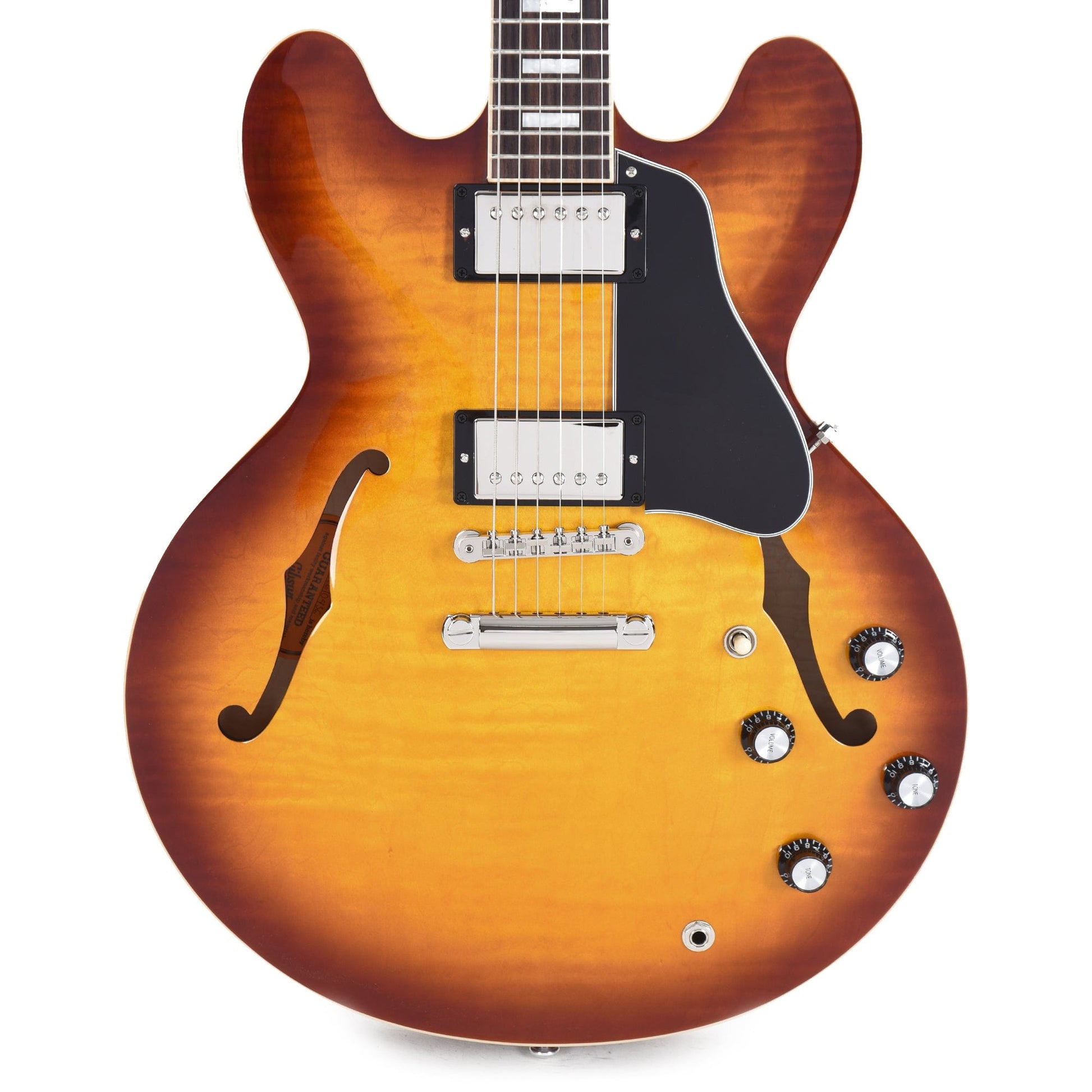 Gibson USA ES-335 Figured Iced Tea Electric Guitars / Semi-Hollow