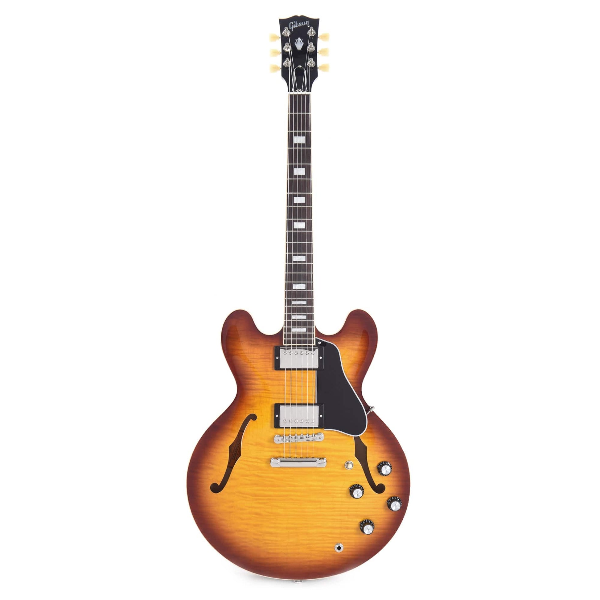 Gibson USA ES-335 Figured Iced Tea Electric Guitars / Semi-Hollow